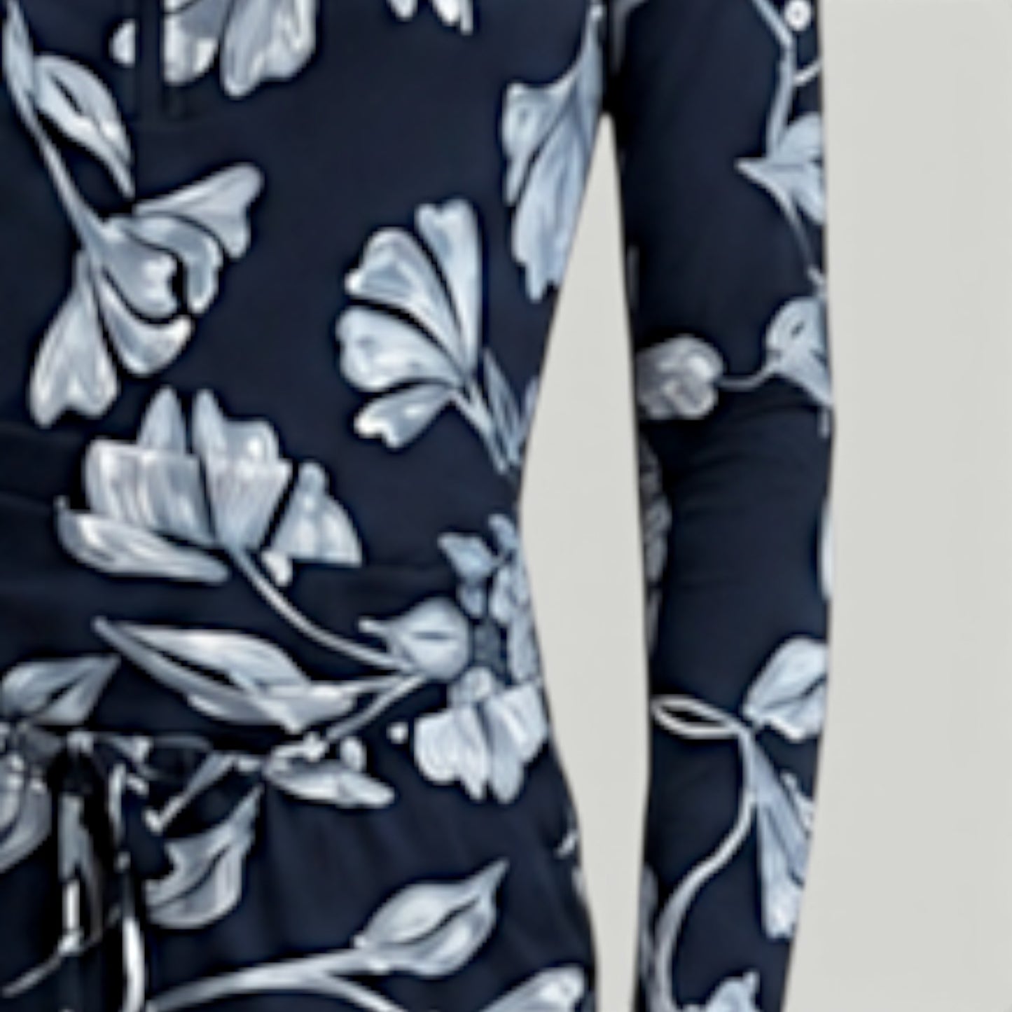 Aqua Trio Night Flower Bathing Suit