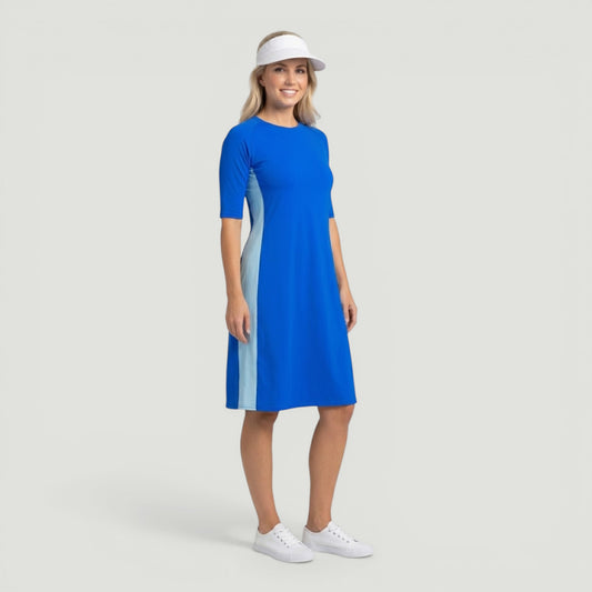 BLUE RACER DRESS