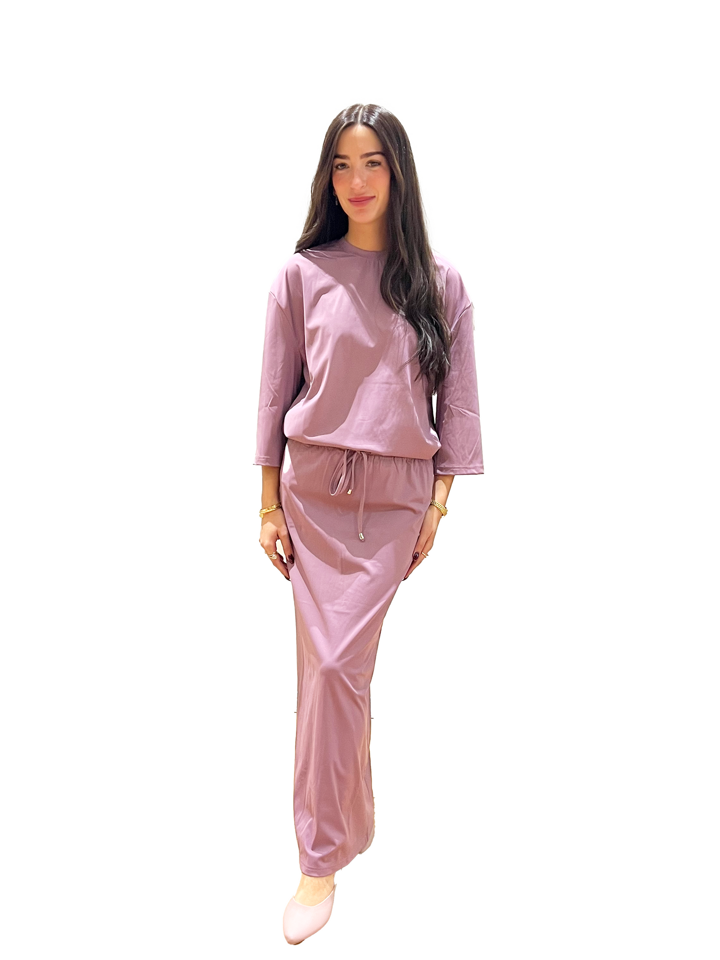 Muave Oversized Swim Tee