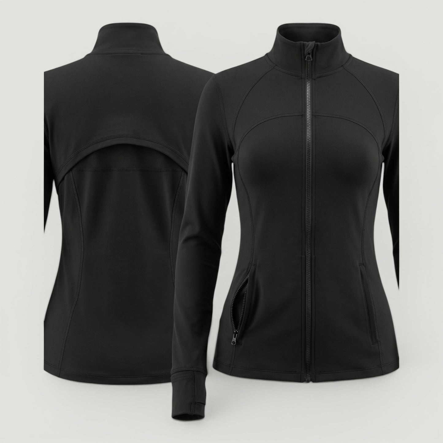 Black Active Swim Jacket