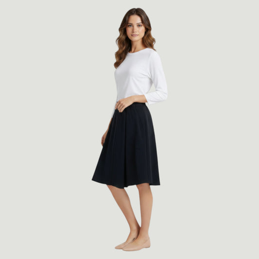 Ladies Basic Flairy Swim Skirt