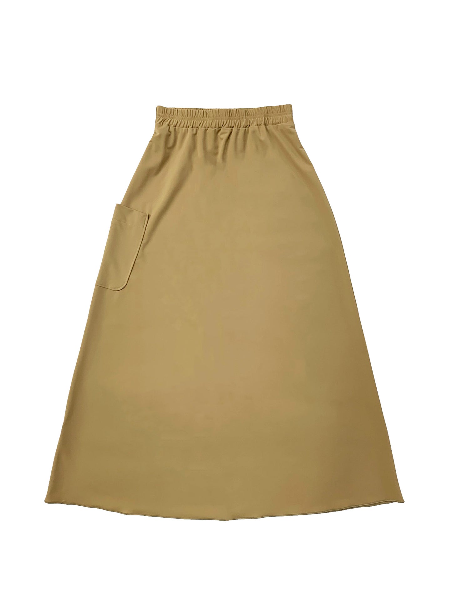 Teen Tan Pocket Swim Skirt