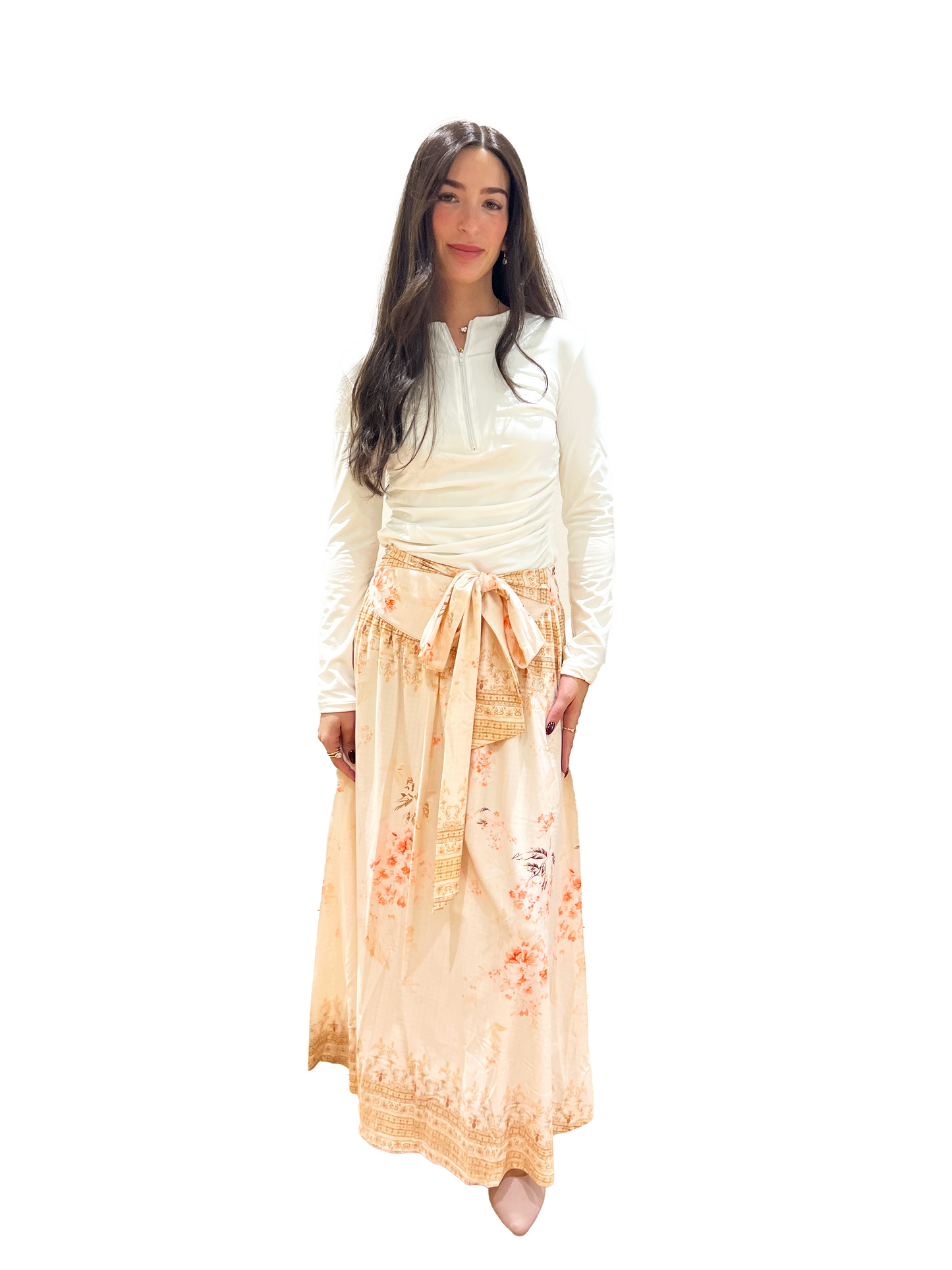 Floral Mellisa Swim Skirt