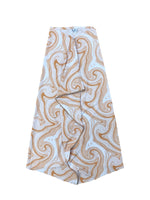 Load image into Gallery viewer, Neutral Swirl Non Stretch Sarong Swim Skirt
