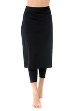 Load image into Gallery viewer, Swim Skirt with Leggings
