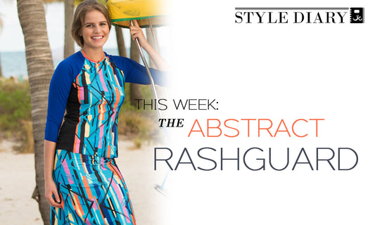 Can You Match This Funky Rashguard? Style Diary 7; Abstract