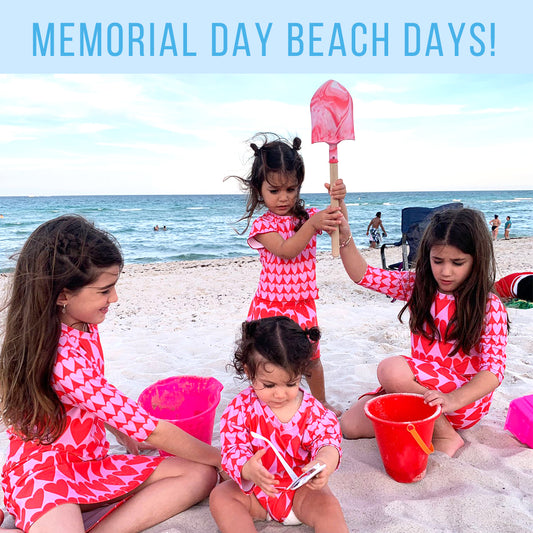 Heading to the beach with the kids for Memorial Day? Here are some tips!