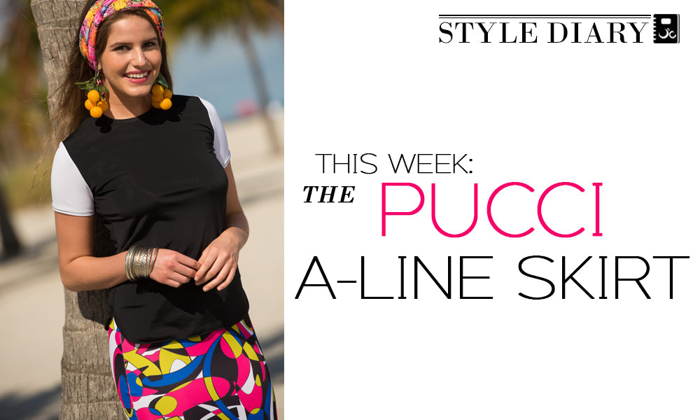 Wear the Pucci Print 3 ways! Style Diary week 5