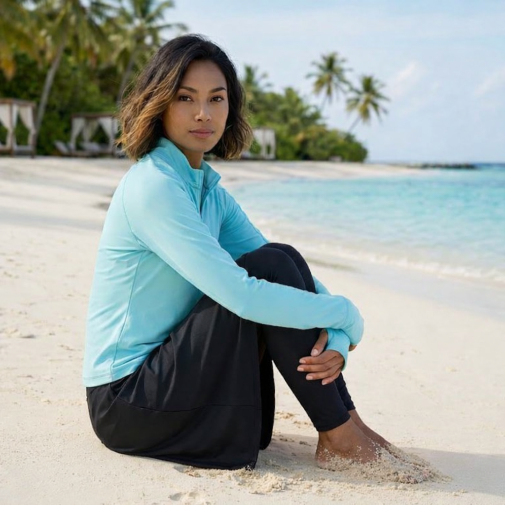 Ladies Modest Swimwear Tops