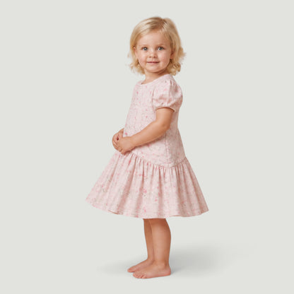 Kids Geo Floral Mini Me Dress