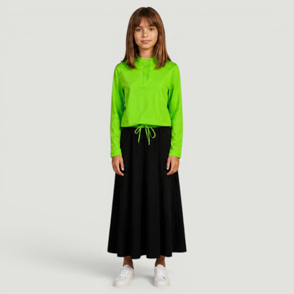 Teen Panel Maxi Skirt
