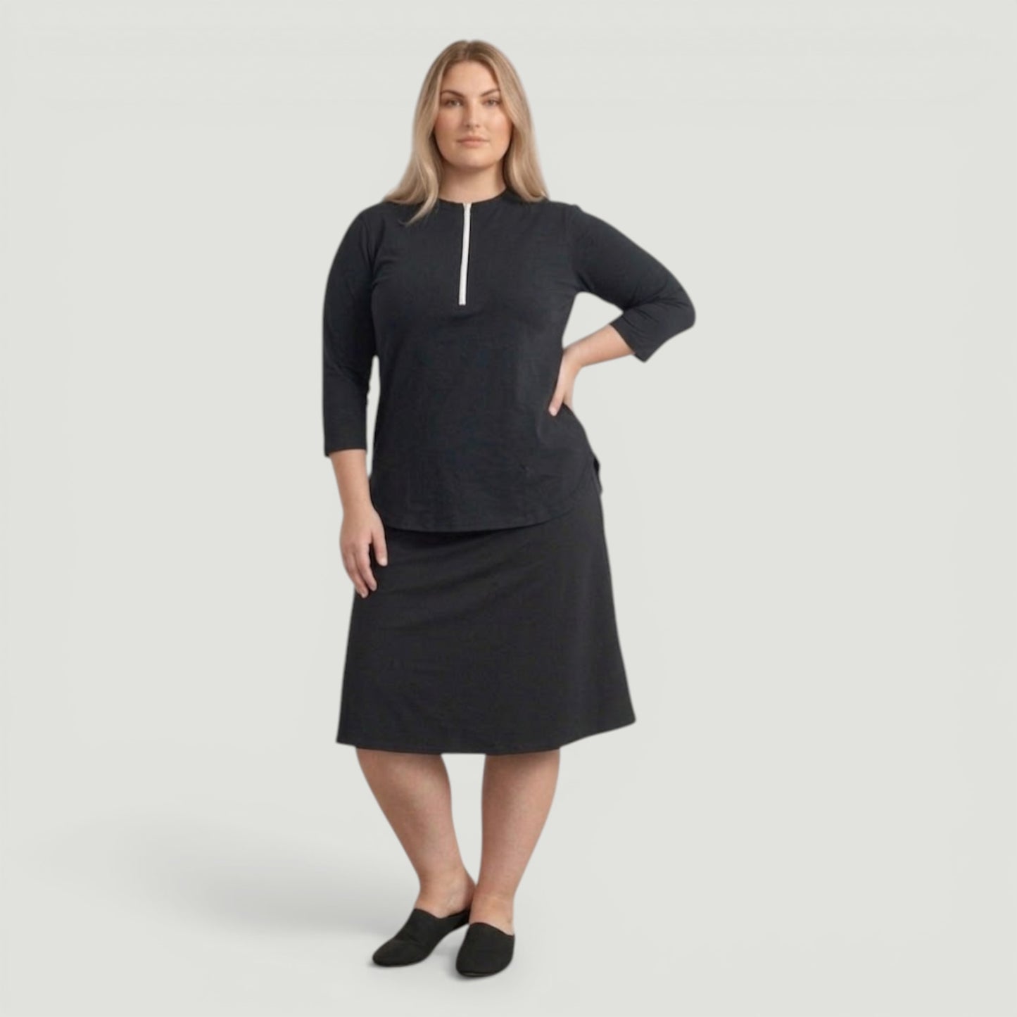A-Line Swim Skirt- Plus