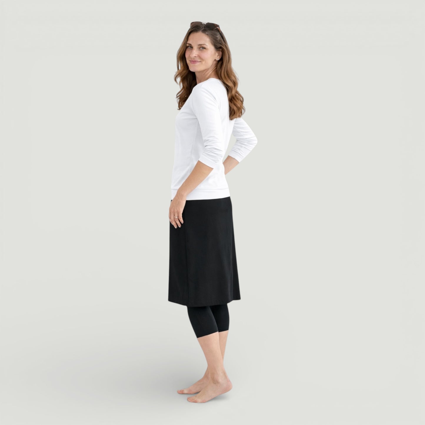 Basic Banded Swim Top