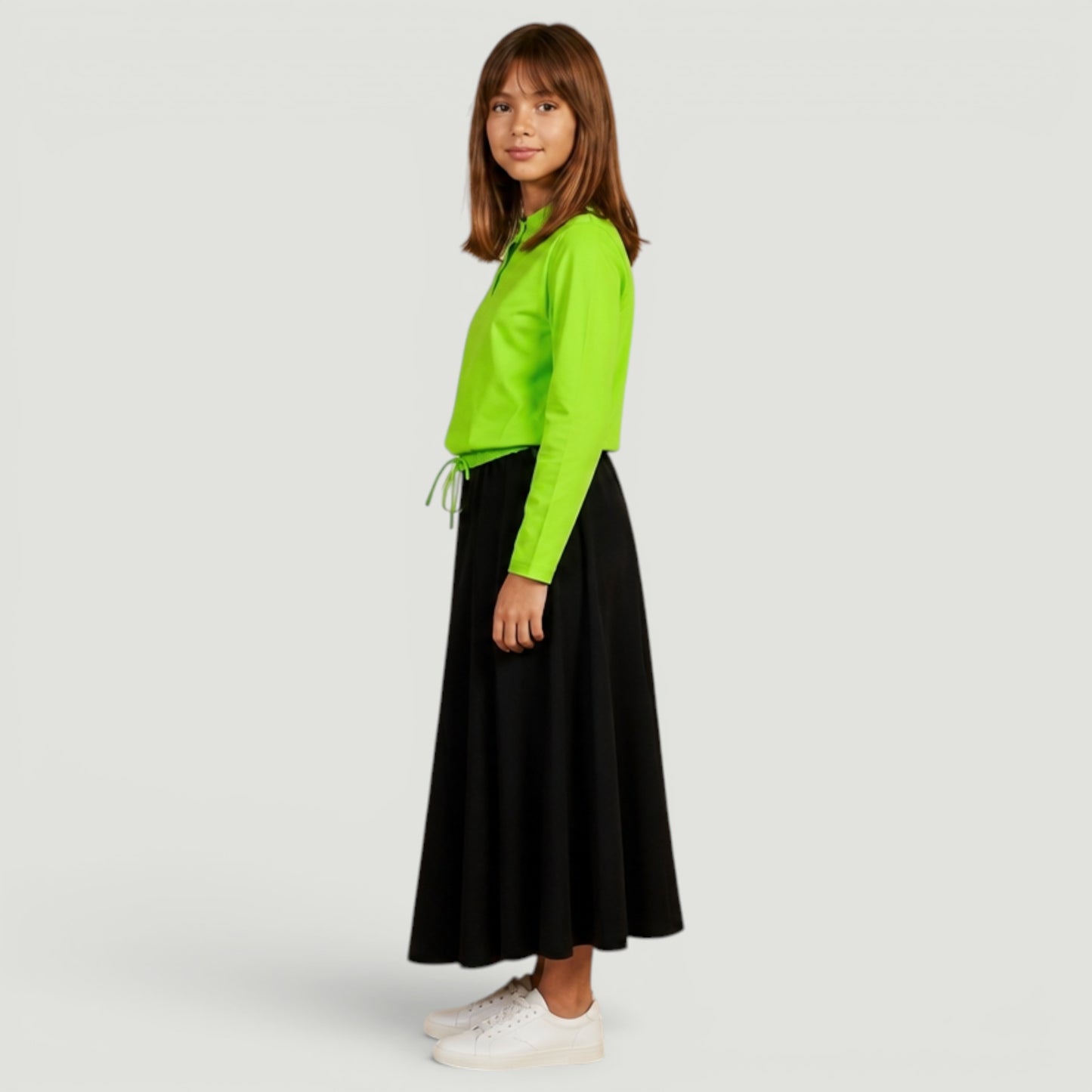 Teen Panel Maxi Skirt