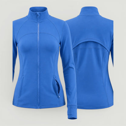 Blue Active Swim Jacket- Plus Size