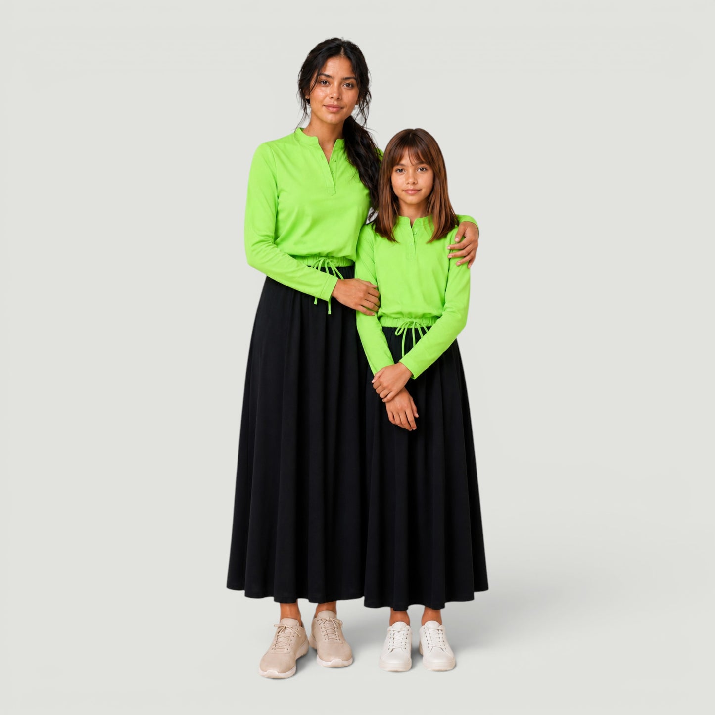 Teen Panel Maxi Skirt