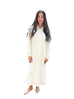 Load image into Gallery viewer, White Shirt Swim Dress
