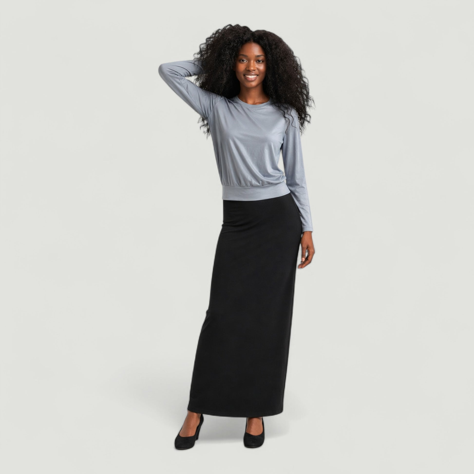 Maxi Swim Skirt