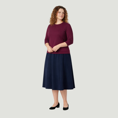 Ladies Basic Flairy Swim Skirt