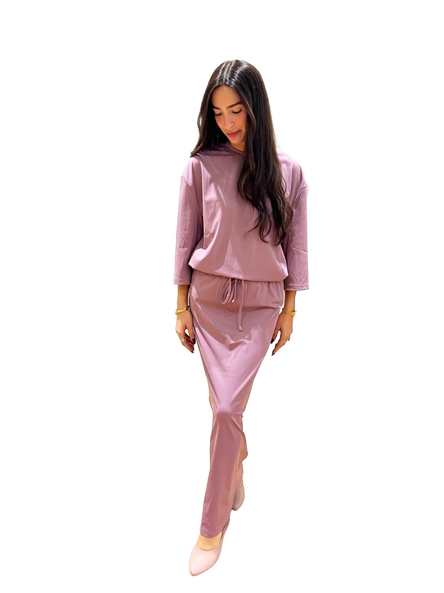 Muave Oversized Swim Tee