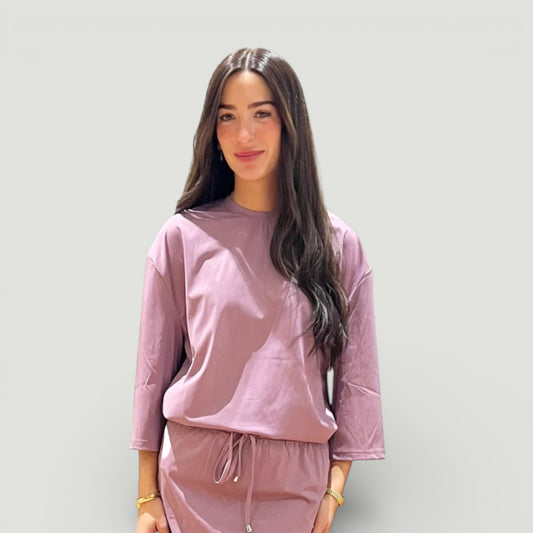 Muave Oversized Swim Tee