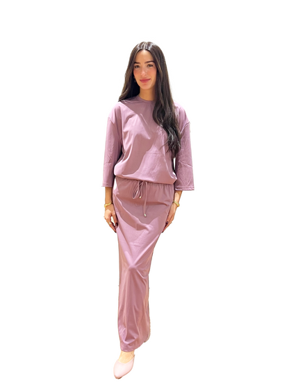 Muave Oversized Swim Tee