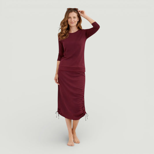 Basic Banded Swim Top