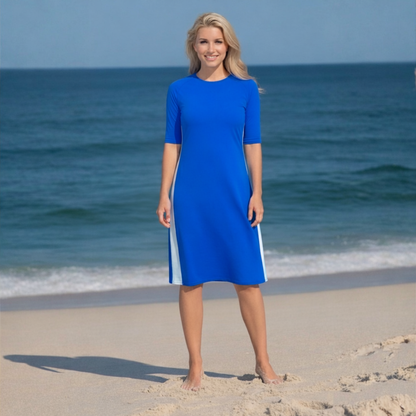 BLUE RACER DRESS