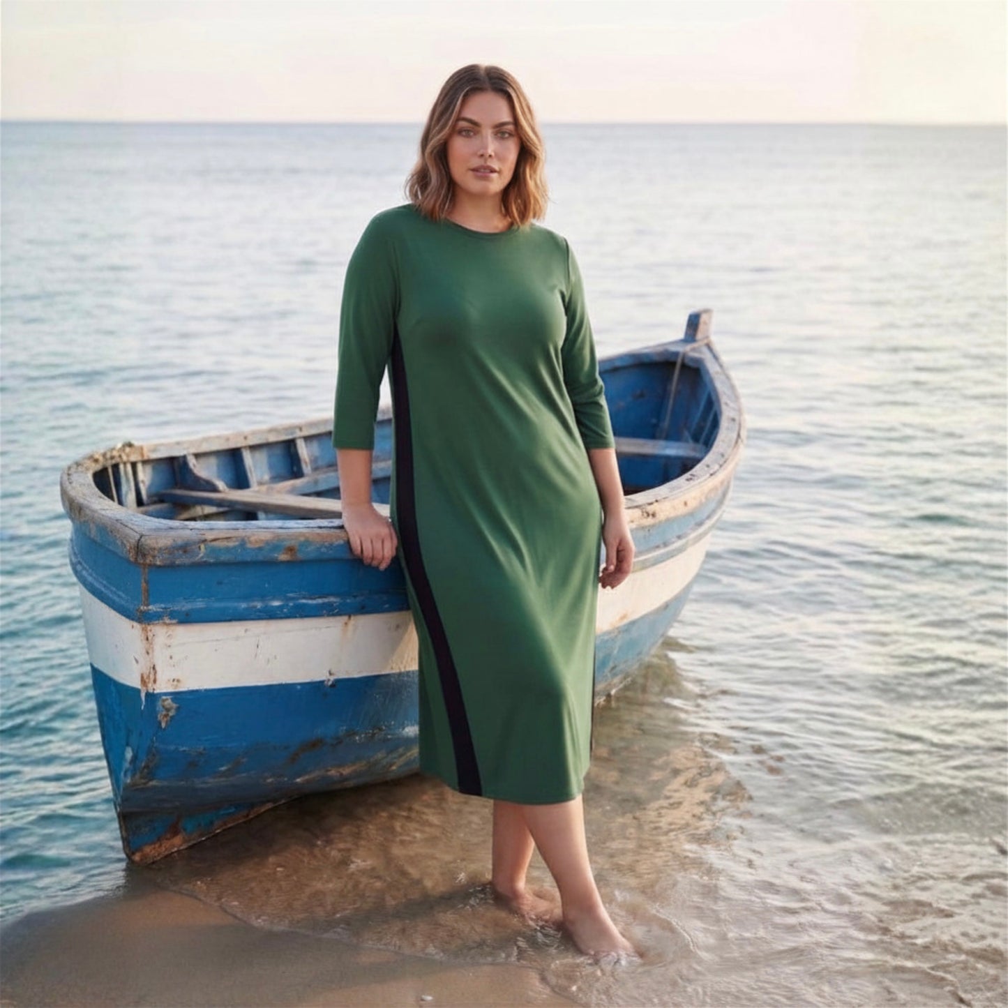 Racer Dress- Plus