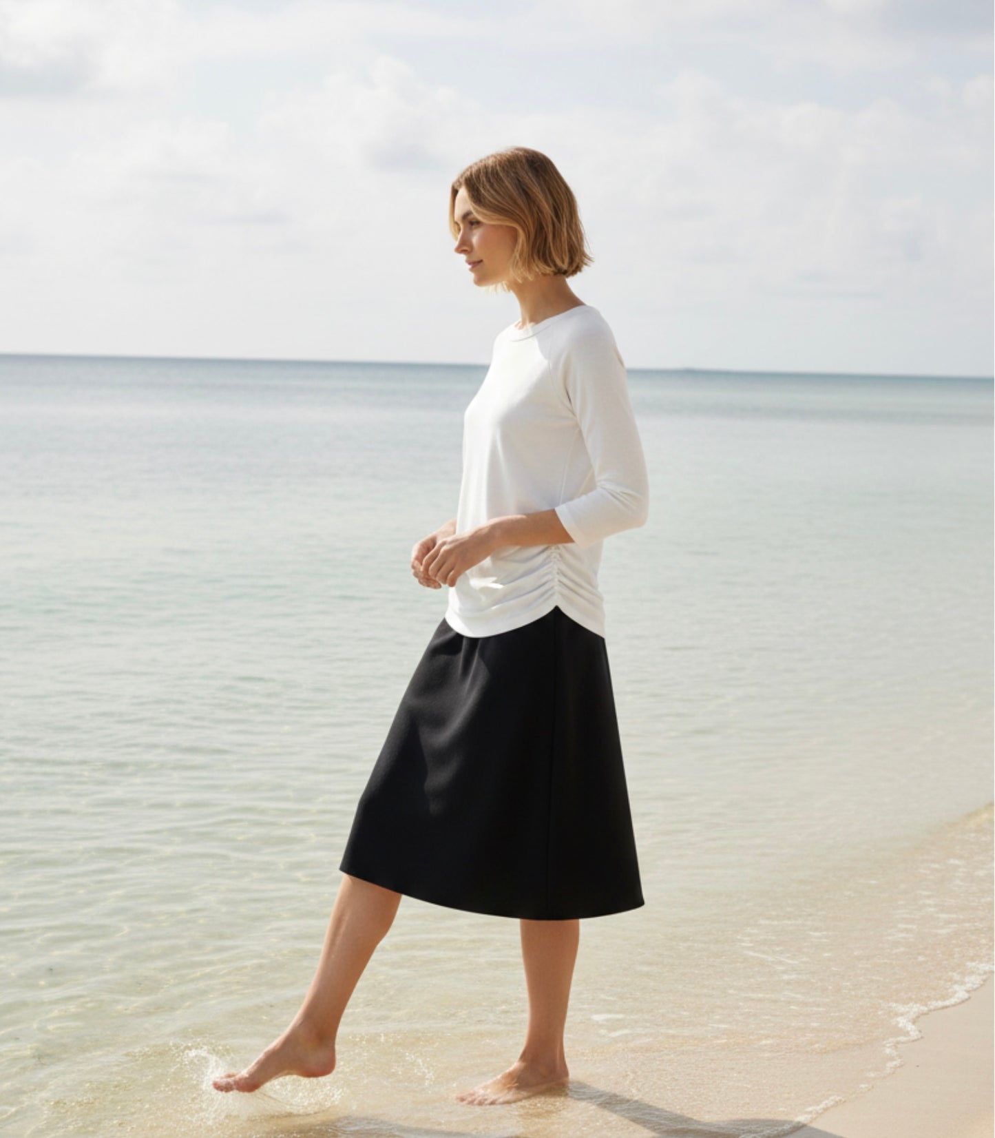 Ladies A-line Swim Skirt
