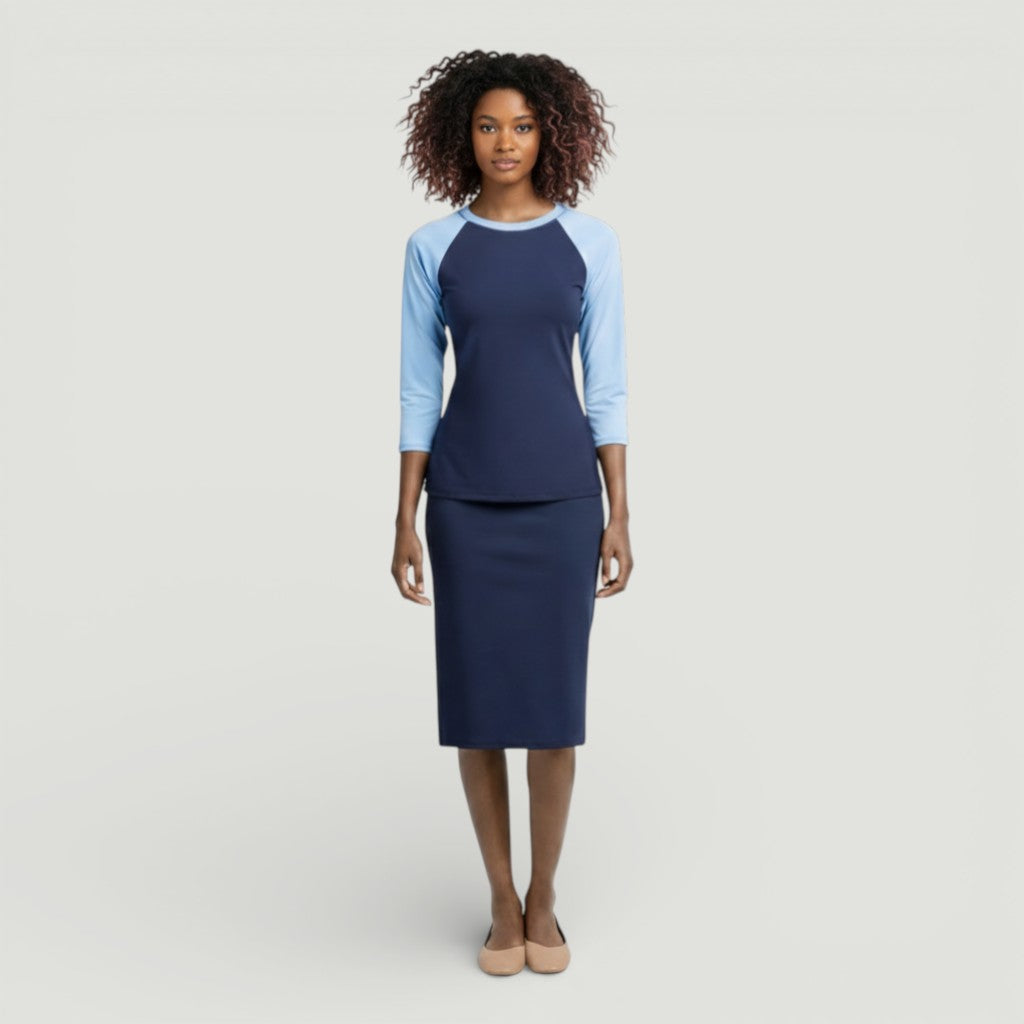 Ladies Basic Pencil Swim Skirts