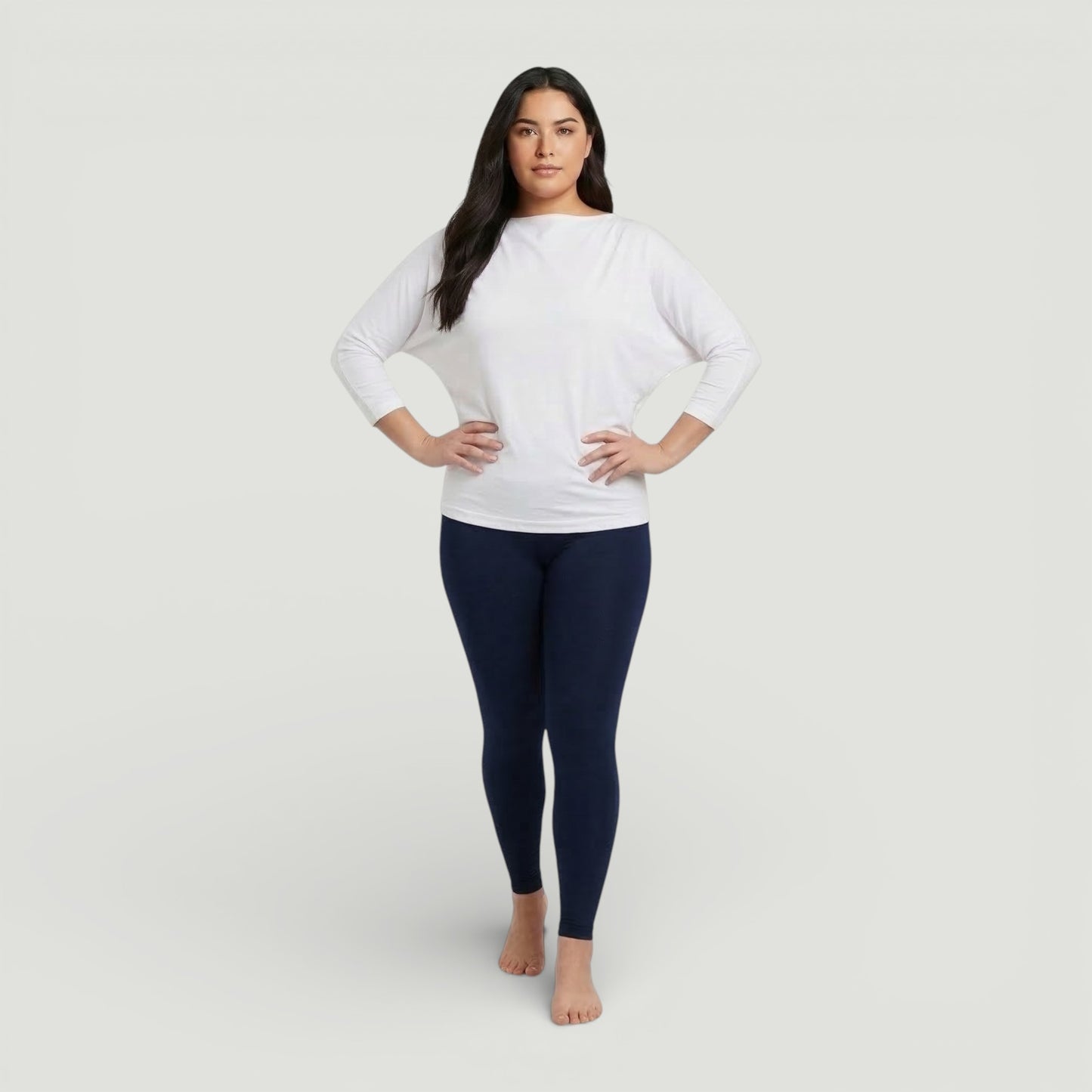Basic Active & Swim Long Leggings - Navy