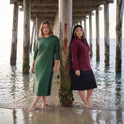 Half Zip Top- Plus