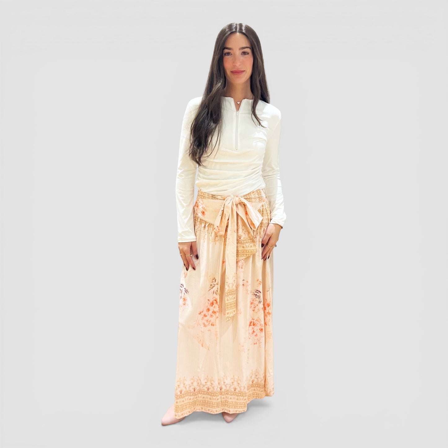 Floral Mellisa Swim Skirt
