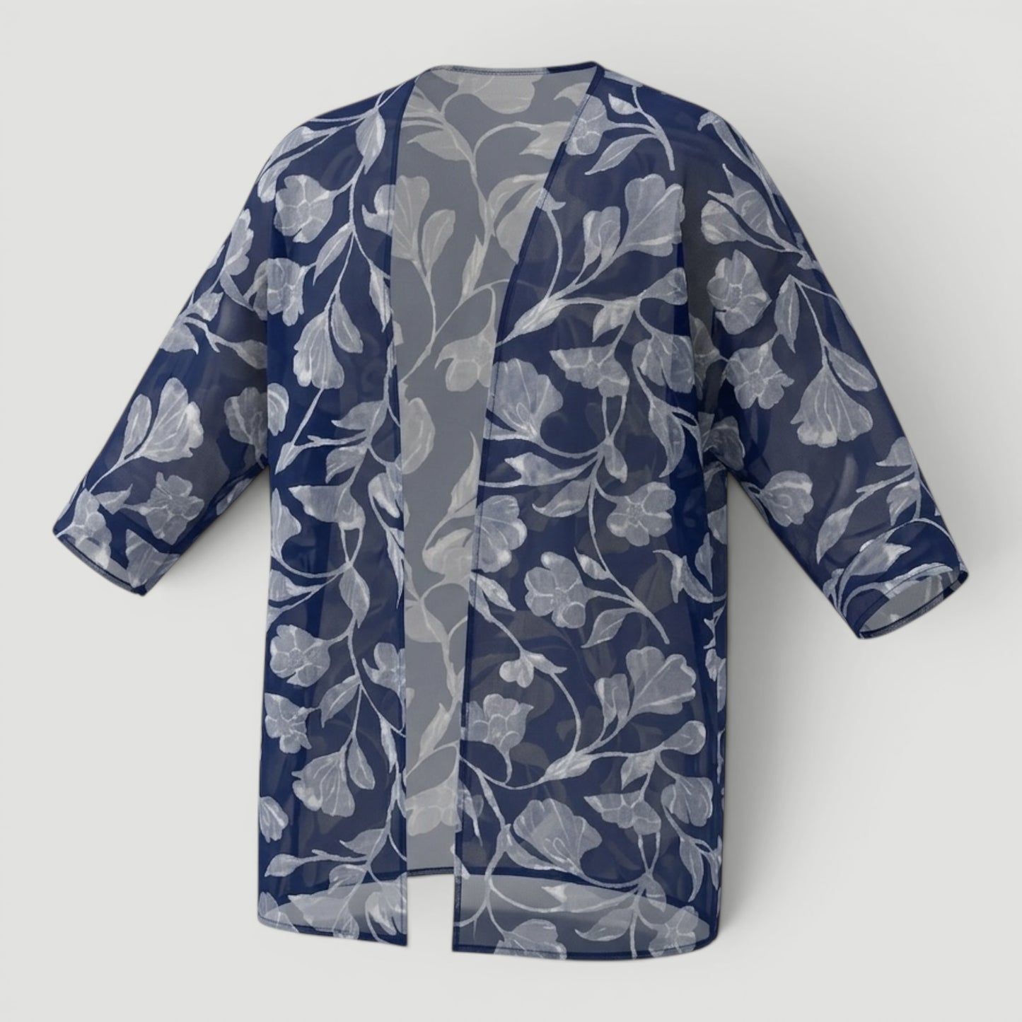 Aqua Trio Night Flower Jacket