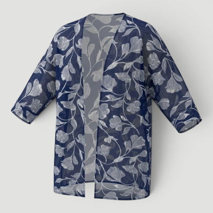 Aqua Trio Night Flower Jacket