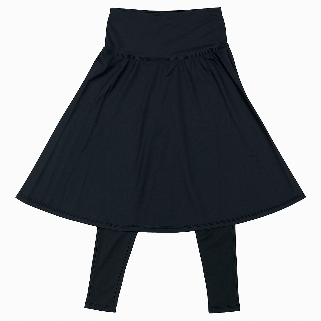 Active Swim Skirt With Long Leggings