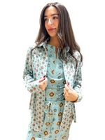 Load image into Gallery viewer, Aqua Trio Button Shirt
