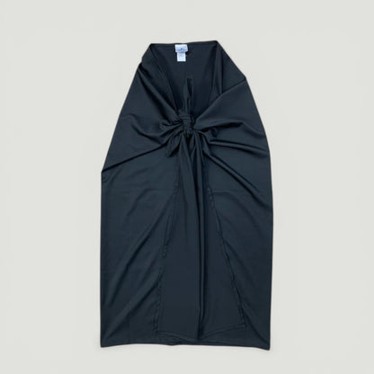 Black Non Stretch Swim Skirt