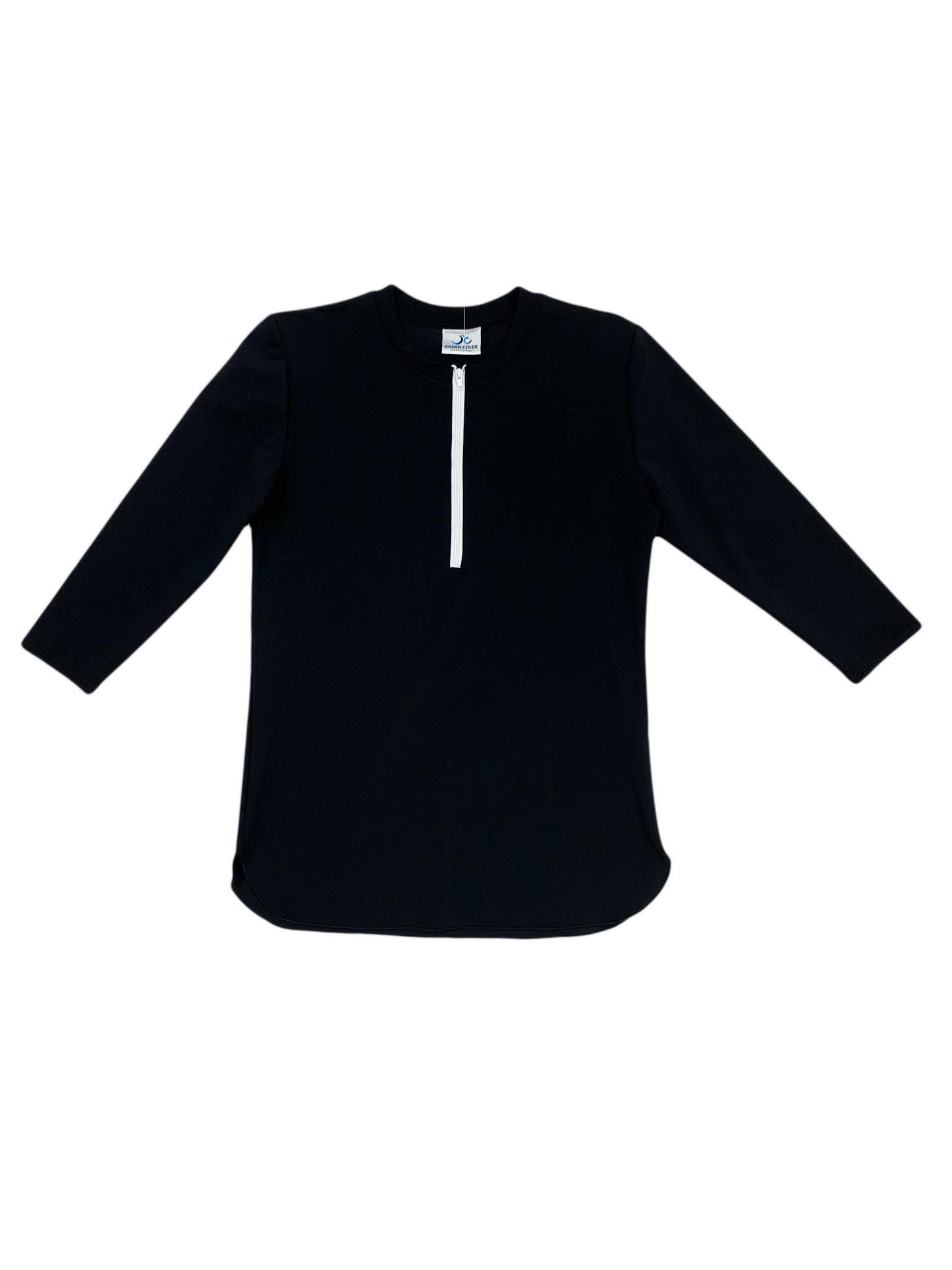 Half Zip Swim Top