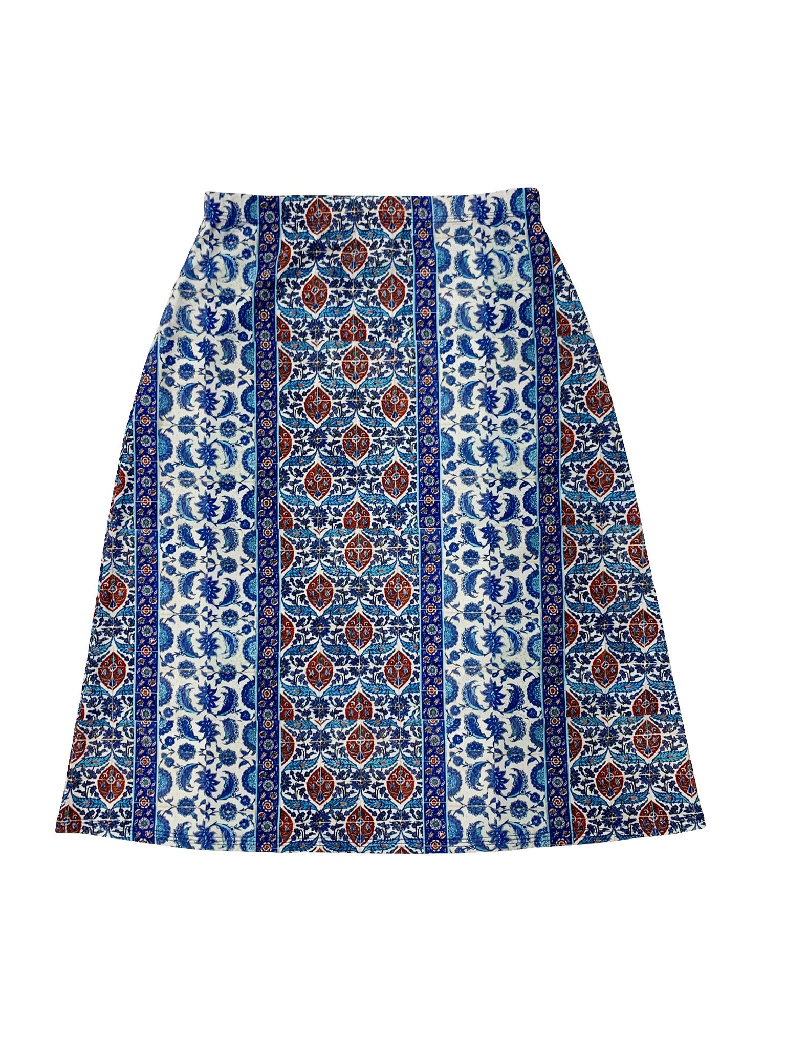 Medallion A-line Swim Skirt