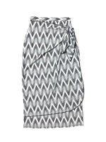 Load image into Gallery viewer, Chevron Maxi Sarong Wrap Swim Skirt
