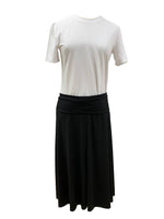 Load image into Gallery viewer, Ladies Black Active Midi Skirt (26 inches)
