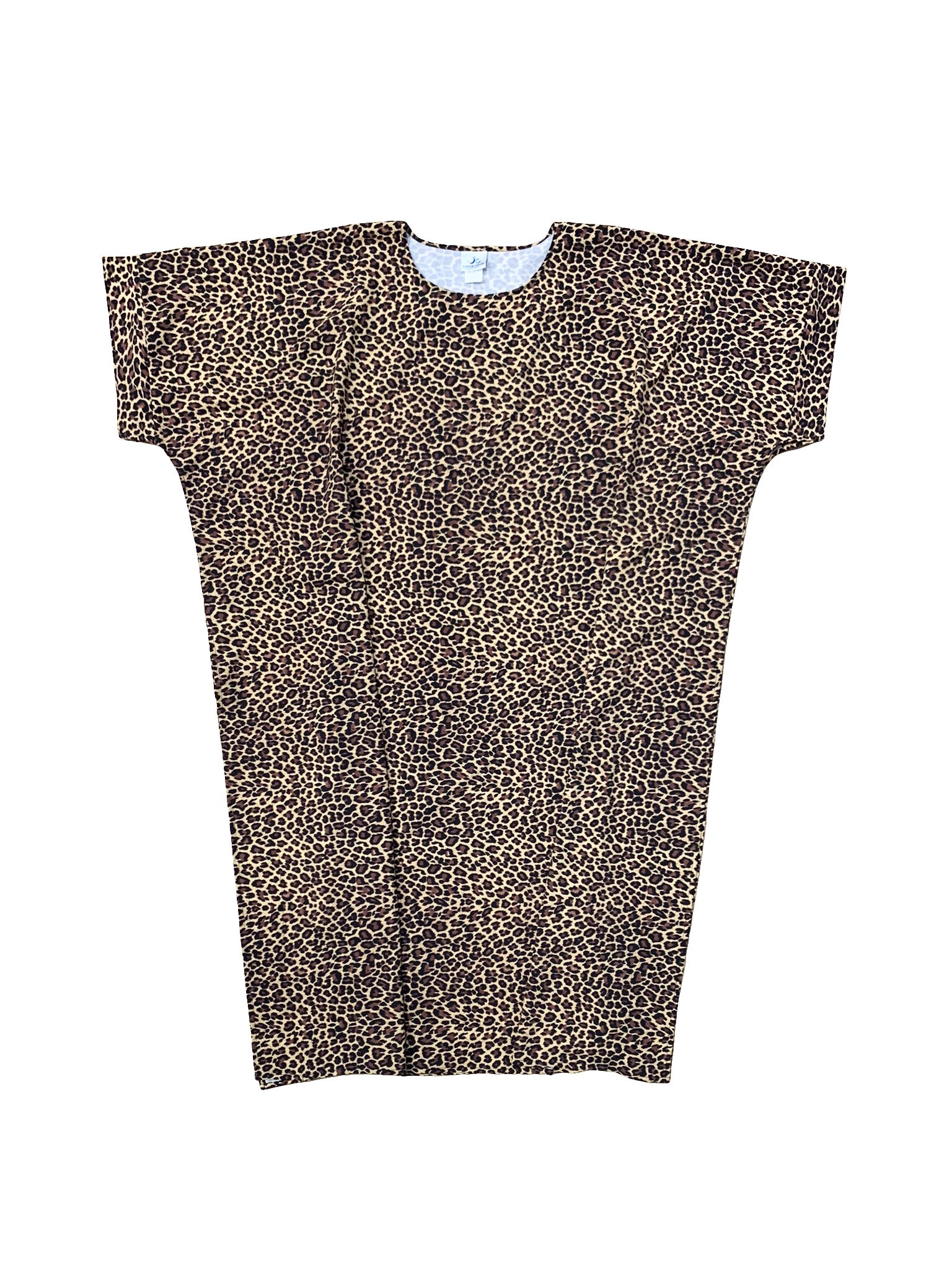 Leopard Kaftan Swim Dress