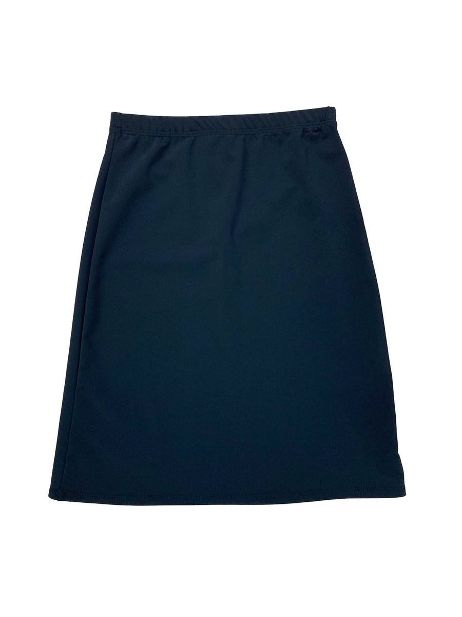 Kids Black Swim Skirt