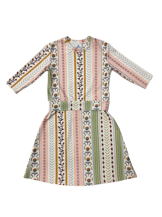 Kids Garden Stripe Swim Dress