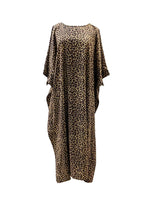 Load image into Gallery viewer, Leopard Kaftan Swim Dress
