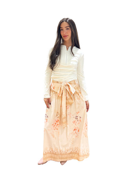 Floral Mellisa Swim Skirt