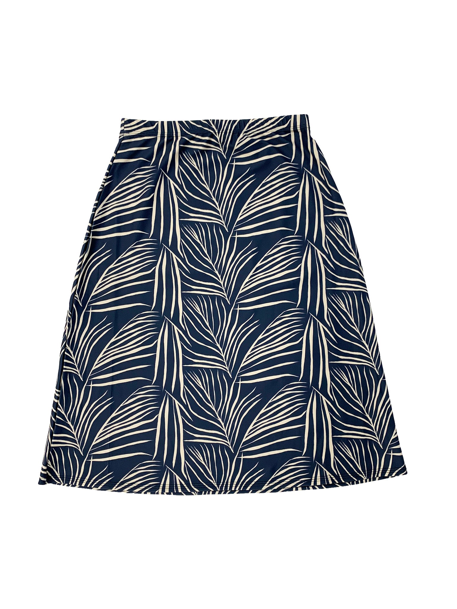 Palm A-line Swim Skirt