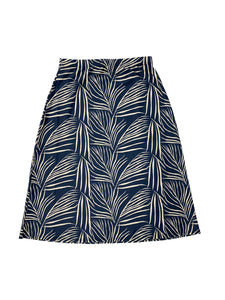 Palm A-line Swim Skirt